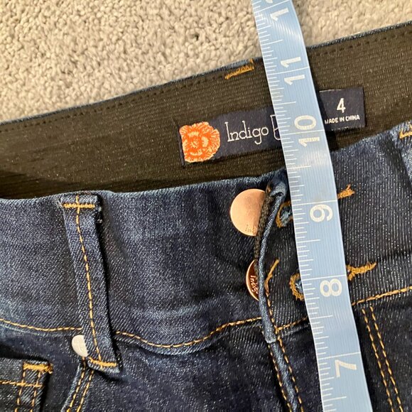Indigo Poppy Size 4 Darkwash Jeans - Picture 5 of 6